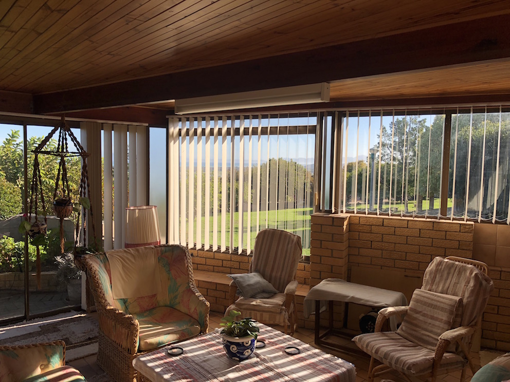 Braai Room with Sea Views and Views to Communal Garden